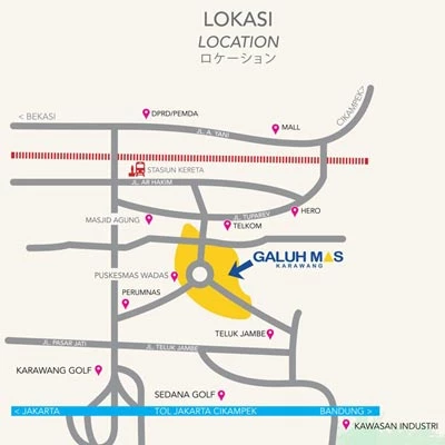 Galuh-Mas-Karawang-Lokasi